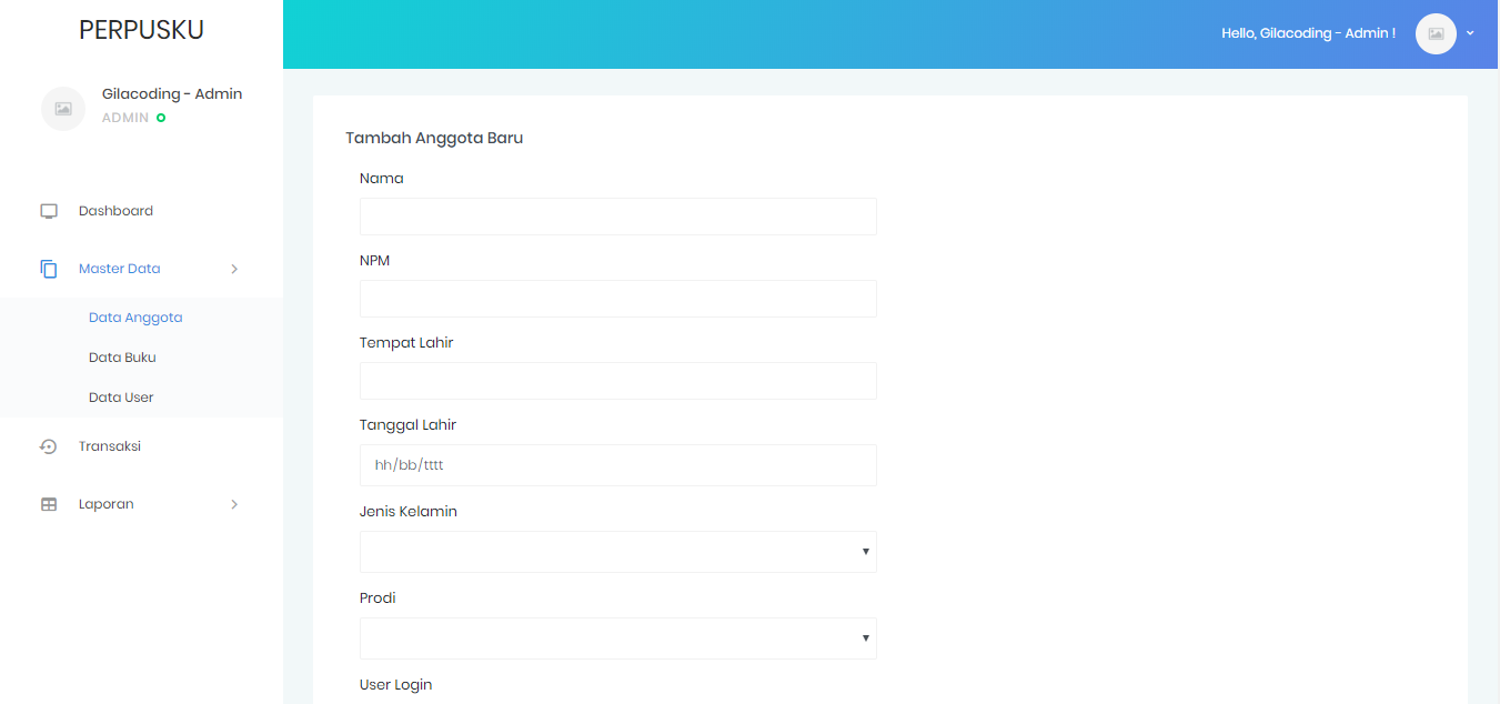 laravel-perpus